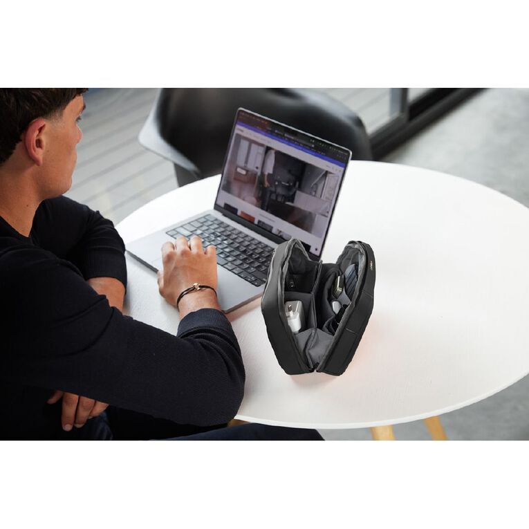 Orbitkey 2-in-1 Tech Pouch - Black, , hi-res
