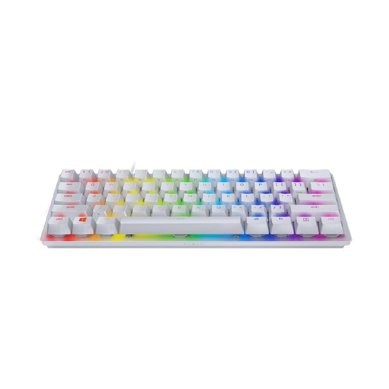 Razer Huntsman Mini 60% Optical Gaming Keyboard Mercury Edition - Linear Red Switch, , hi-res