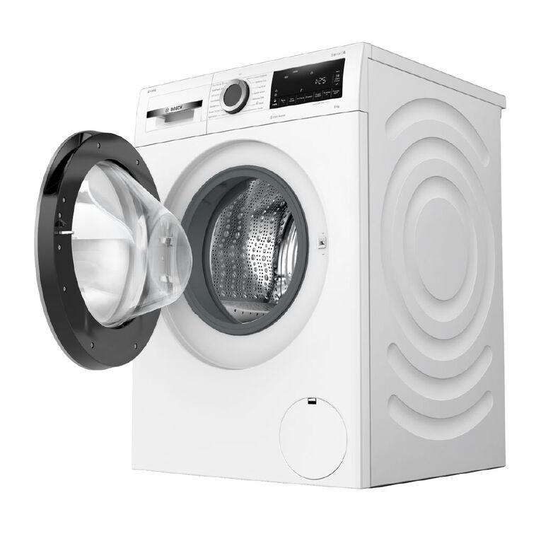 Bosch 9kg Series 6 Front Load Washing Machine - White, , hi-res