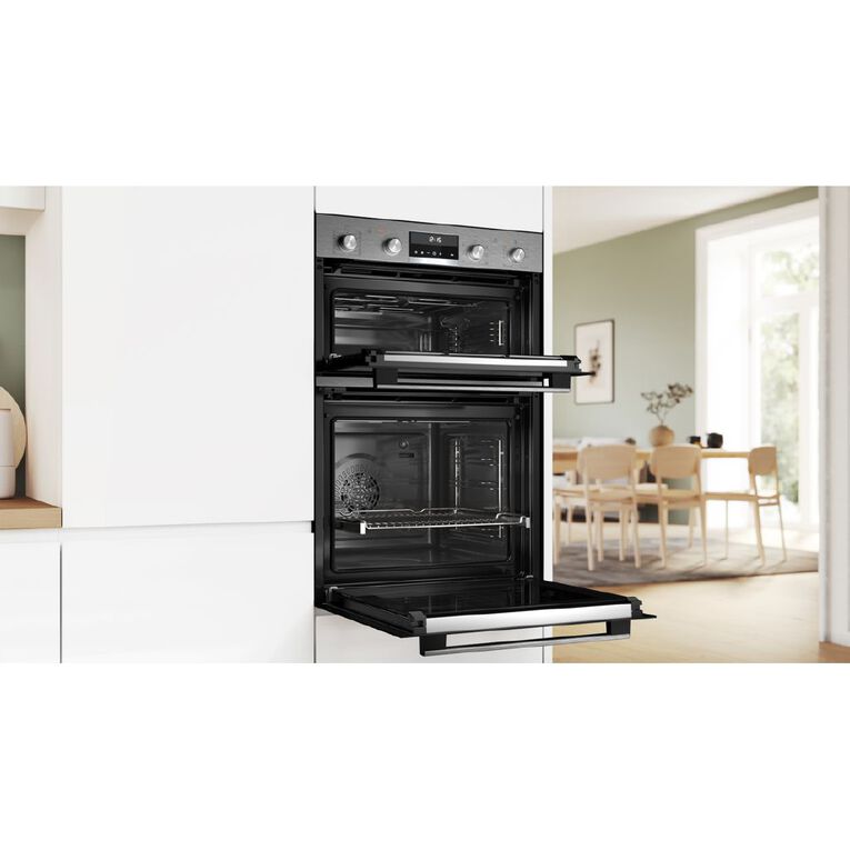 Bosch 60cm Built-In Double Oven - Series 6 - Stainless Steel, , hi-res