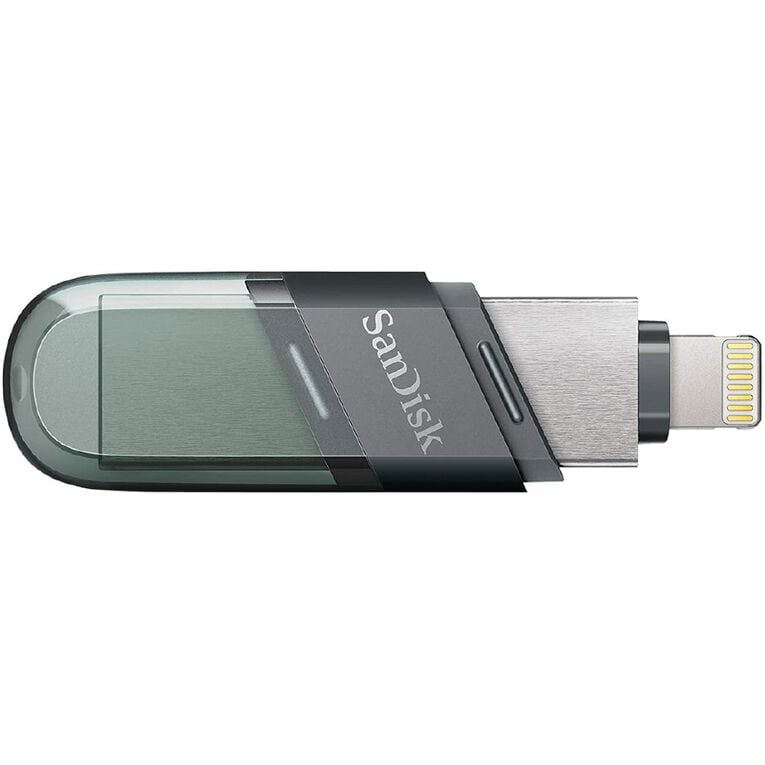 Sandisk iXpand 256GB Flash Drive Flip SDIX90N Black, , hi-res