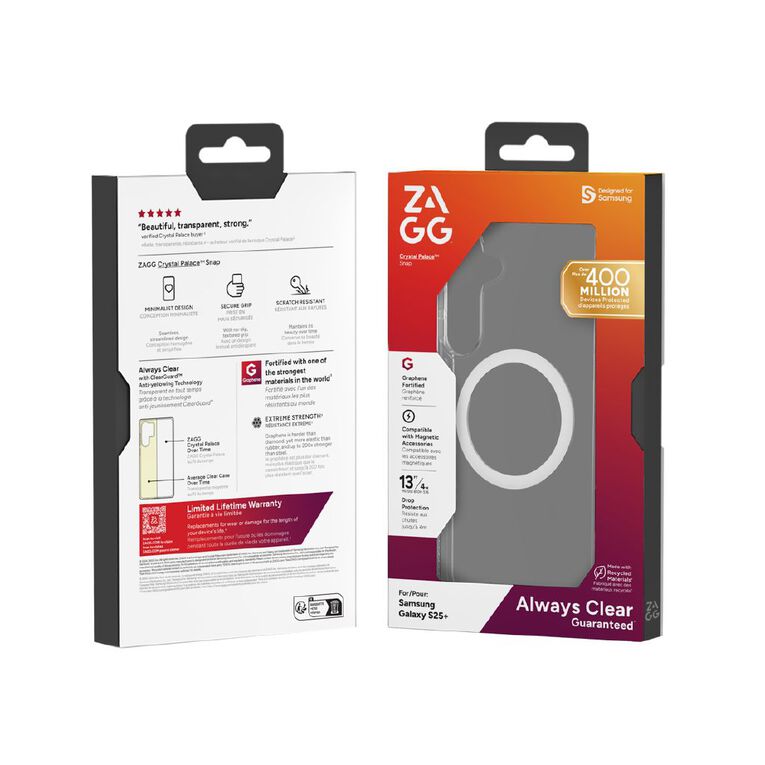 Zagg Crystal Palace Snap Case - Samsung S25+, , hi-res