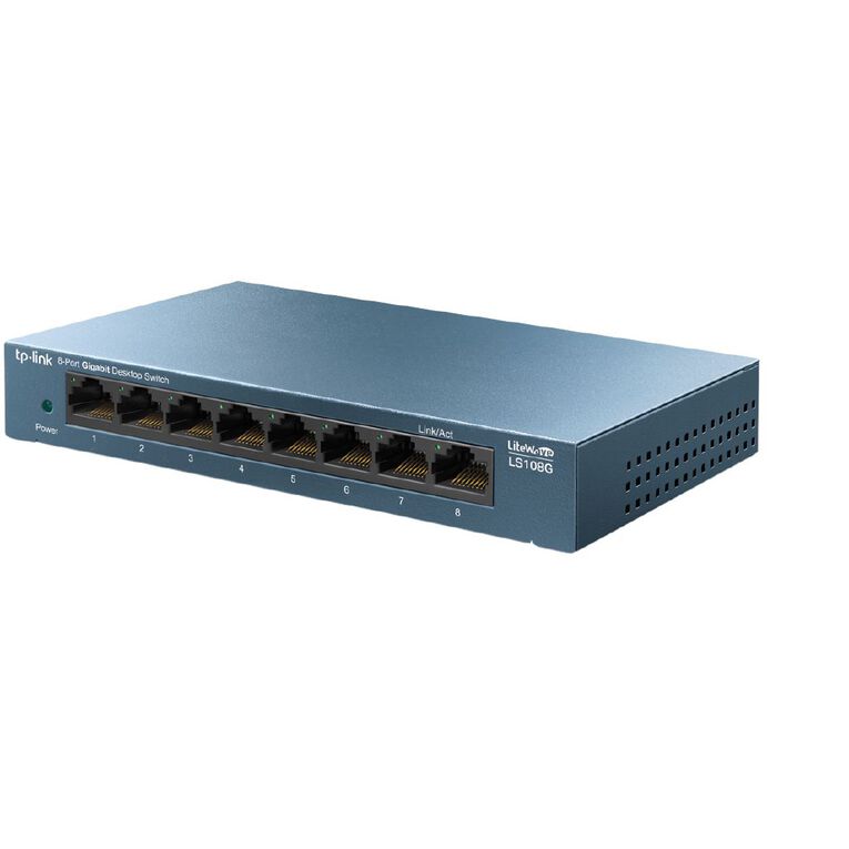 TP-Link LS108G | Litewave 8-Port Desktop Network Switch, , hi-res