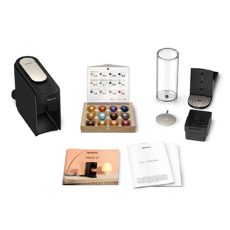 Nespresso Vertuo Up Coffee Machine Bundle by Breville - Ink Black, , hi-res