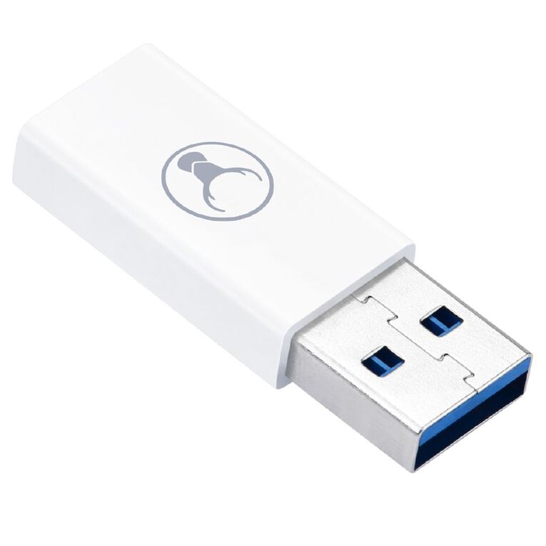 Bonelk USB-A to USB-C 3.0 Adapter - White, , hi-res