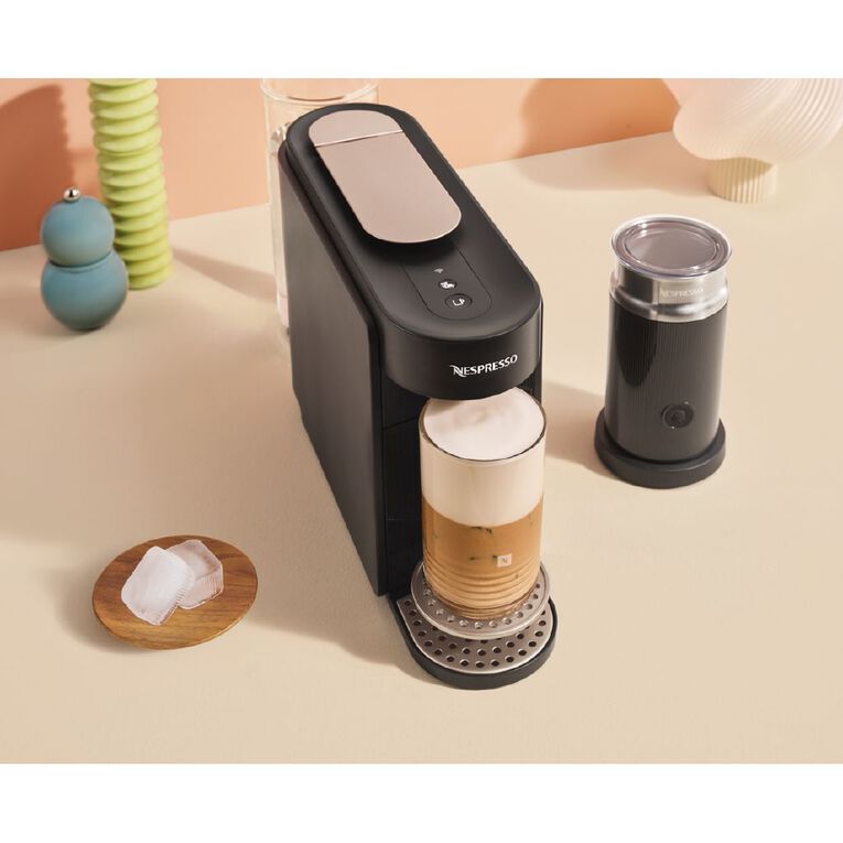 Nespresso Vertuo Up Coffee Machine Bundle by Breville - Ink Black, , hi-res