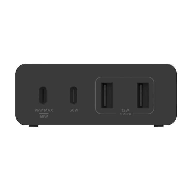 Belkin 4-Port 108W USB-C GaN Charger (2 x USB-C and 2 x USB-A) - Black, , hi-res