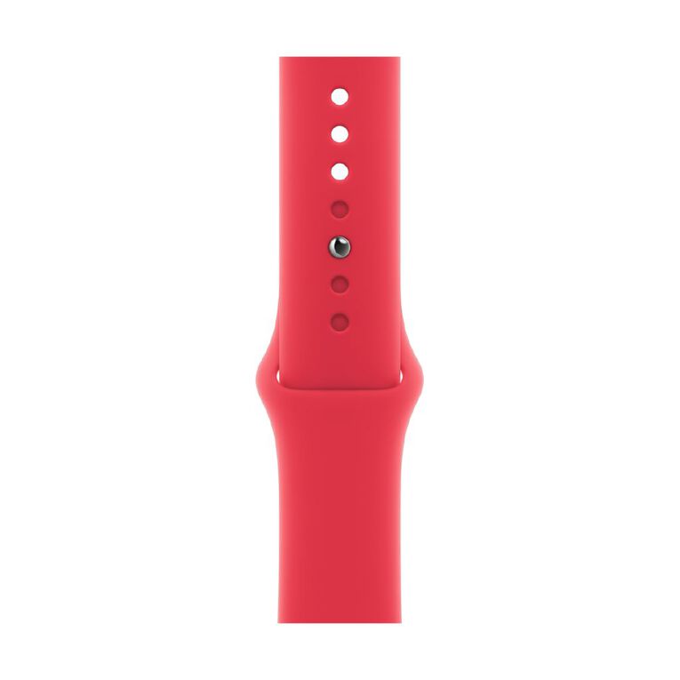 Apple Watch 45mm (PRODUCT)RED Sport Band - S/M, , hi-res