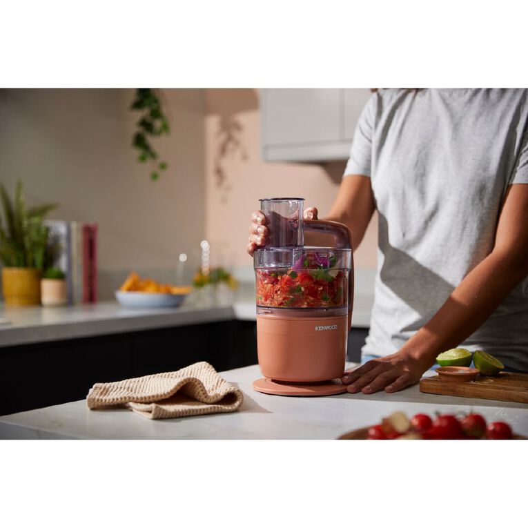 Kenwood MultiPro Go Blend Food Processor & Blender Red Clay, , hi-res