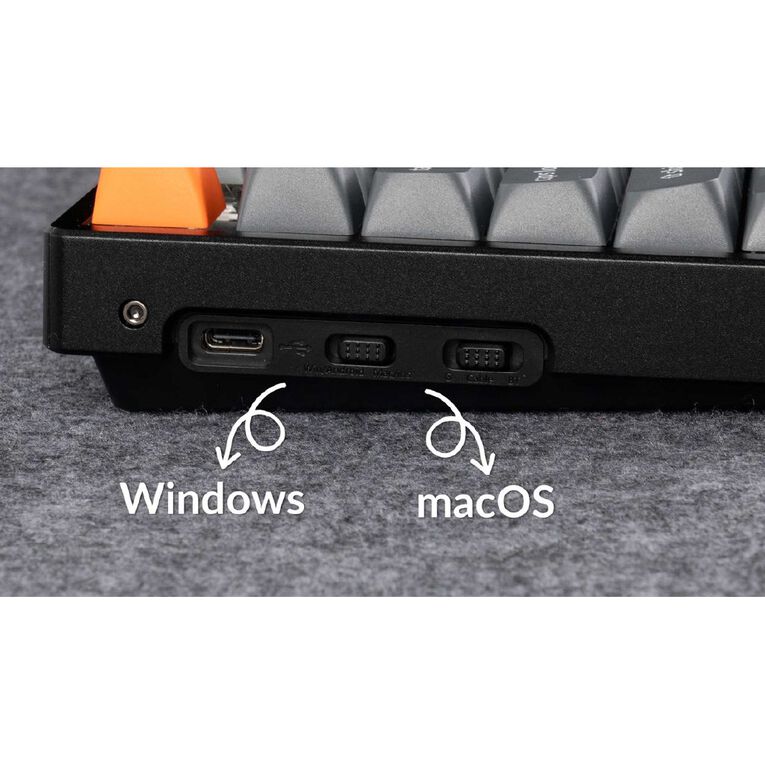 Keychron K8 Max QMK Wireless Mechanical Keyboard, Fully Assembled (Hot-Swappable), RGB Backlight - Red Super Switch, , hi-res
