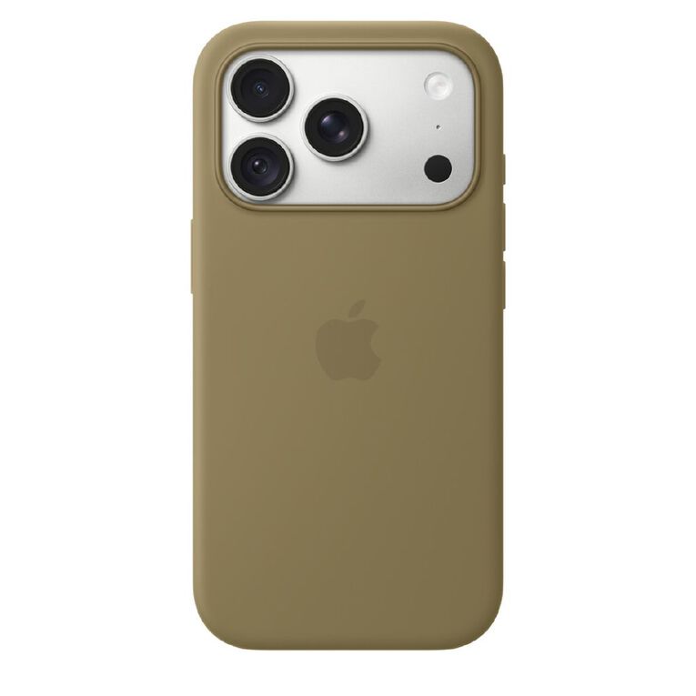 Apple iPhone&nbsp;18&nbsp;Pro Silicone Case with MagSafe - Olive, , hi-res