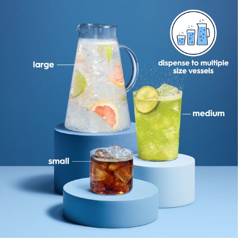 Sodastream Ultimate Black & Silver 60L Plug-In, , hi-res