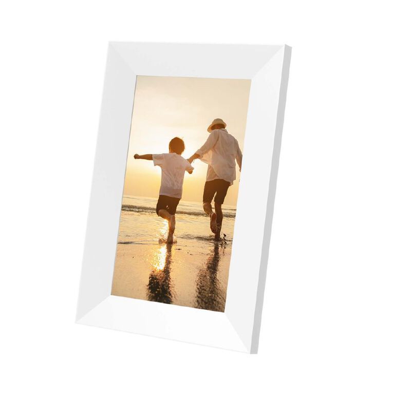 SOHO Frameo 7 Inch HD Smart Photo Frame Twin Pack - White, , hi-res