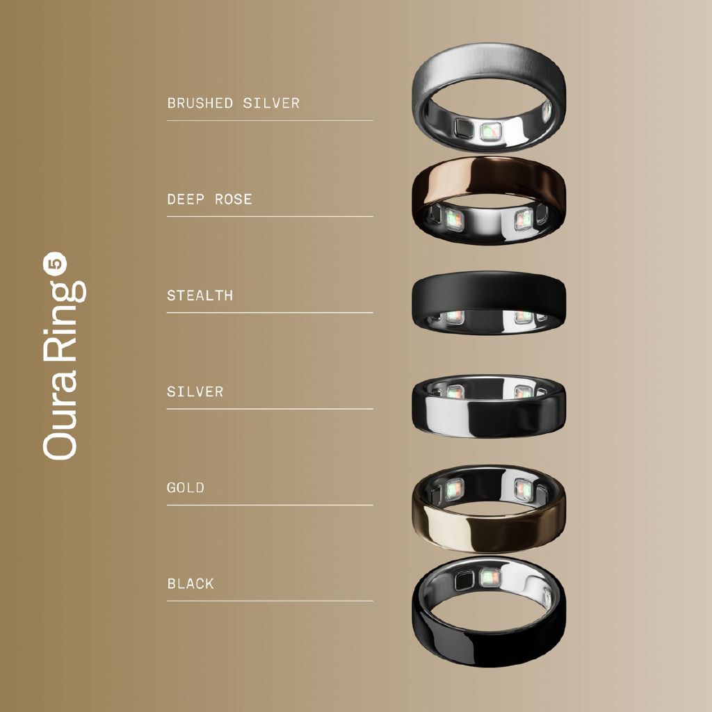 Oura Ring 5 Gold - Size 9 - Noel Leeming
