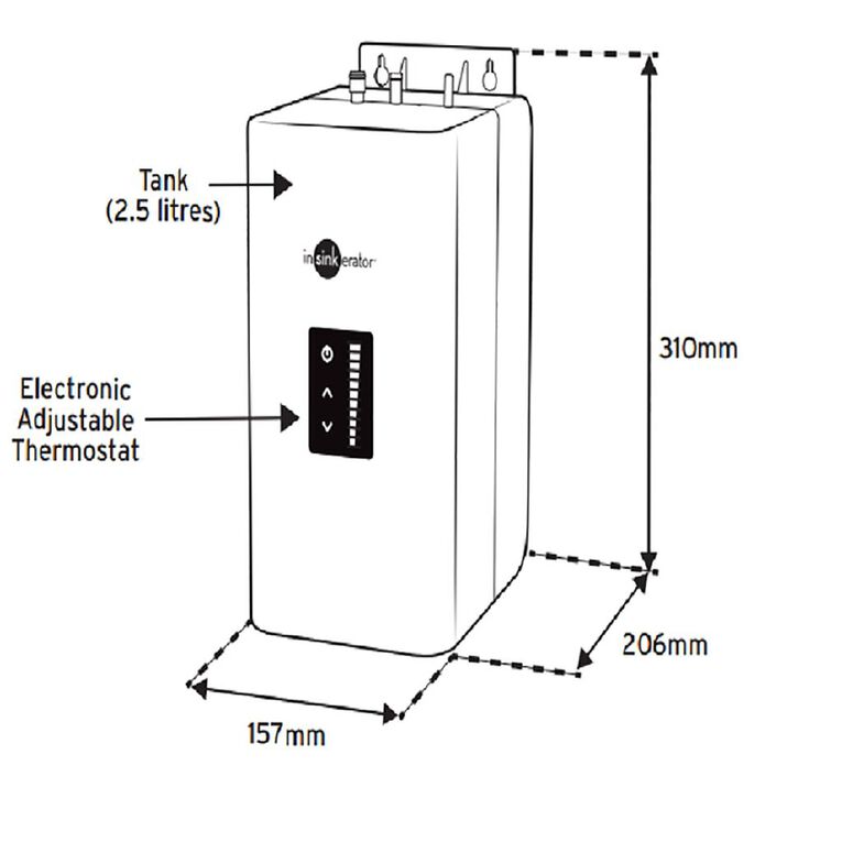 Insinkerator Boiling Tap - Chrome, , hi-res