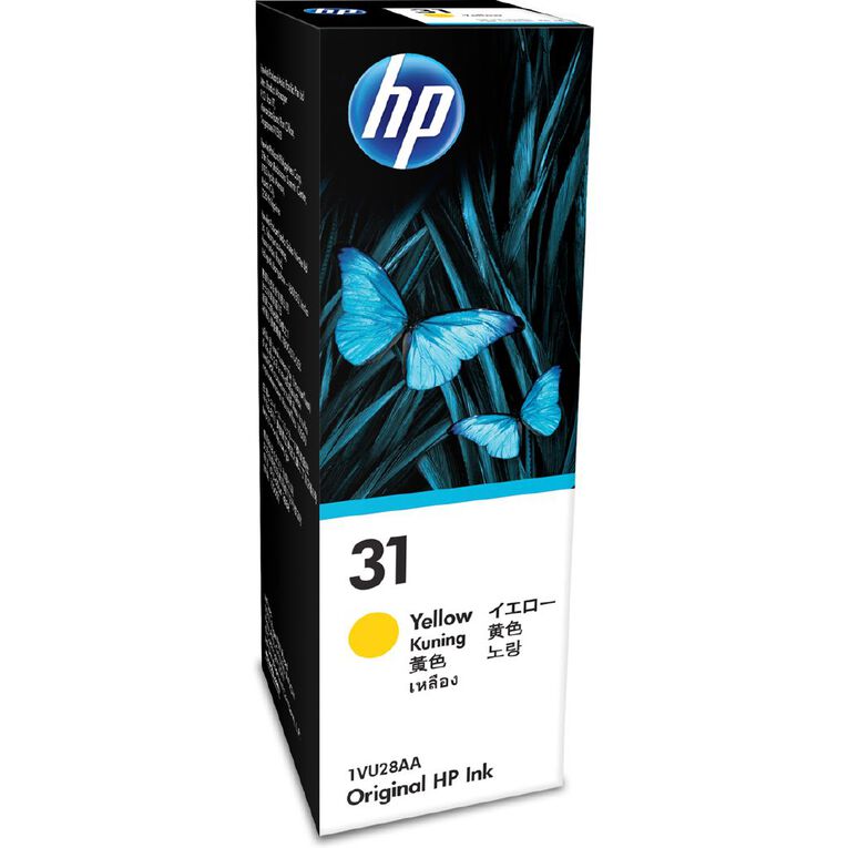 HP 31 Yellow Ink Bottle, , hi-res