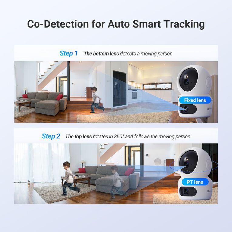 EZVIZ H7C Dual Lens 2K Indoor Camera, , hi-res