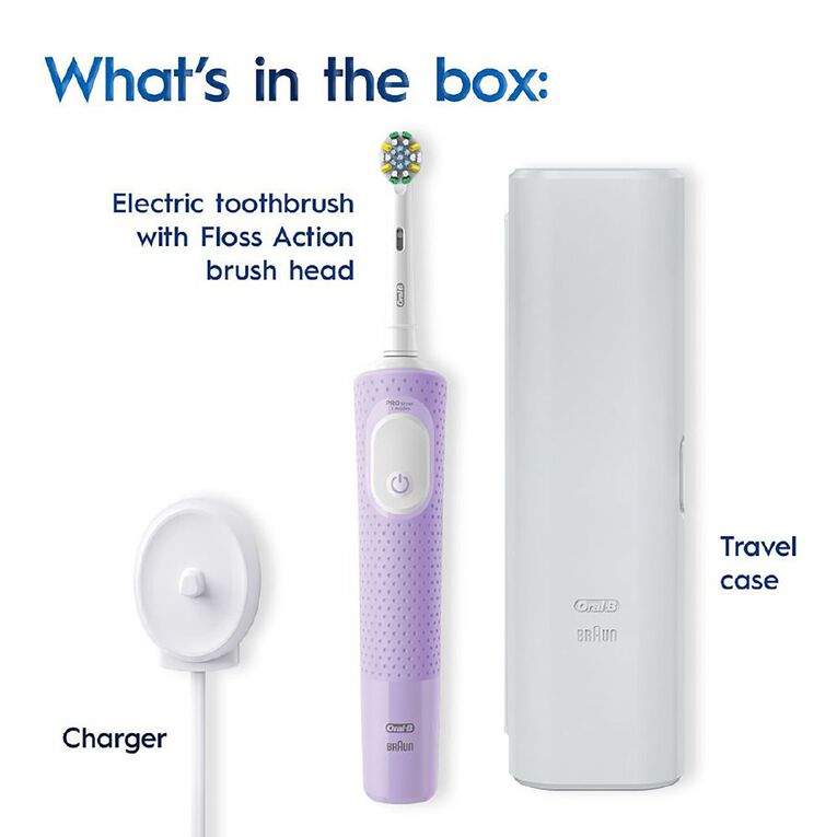 Oral-B Pro 300 Electric Toothbrush Lilac, , hi-res