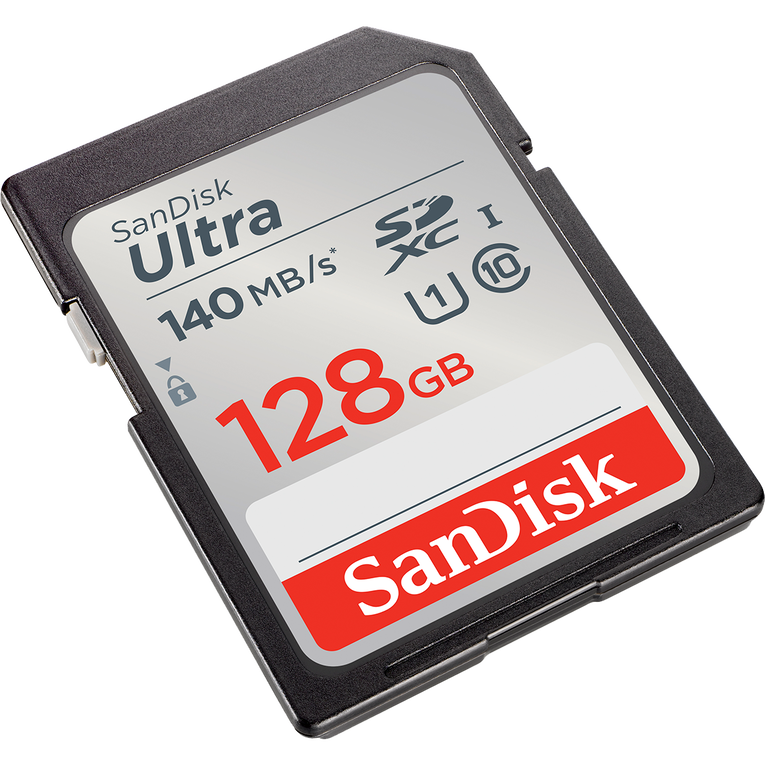 Sandisk Ultra 128GB SD Card, , hi-res
