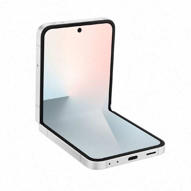 Samsung Galaxy Z Flip7 FE 256GB White, , hi-res