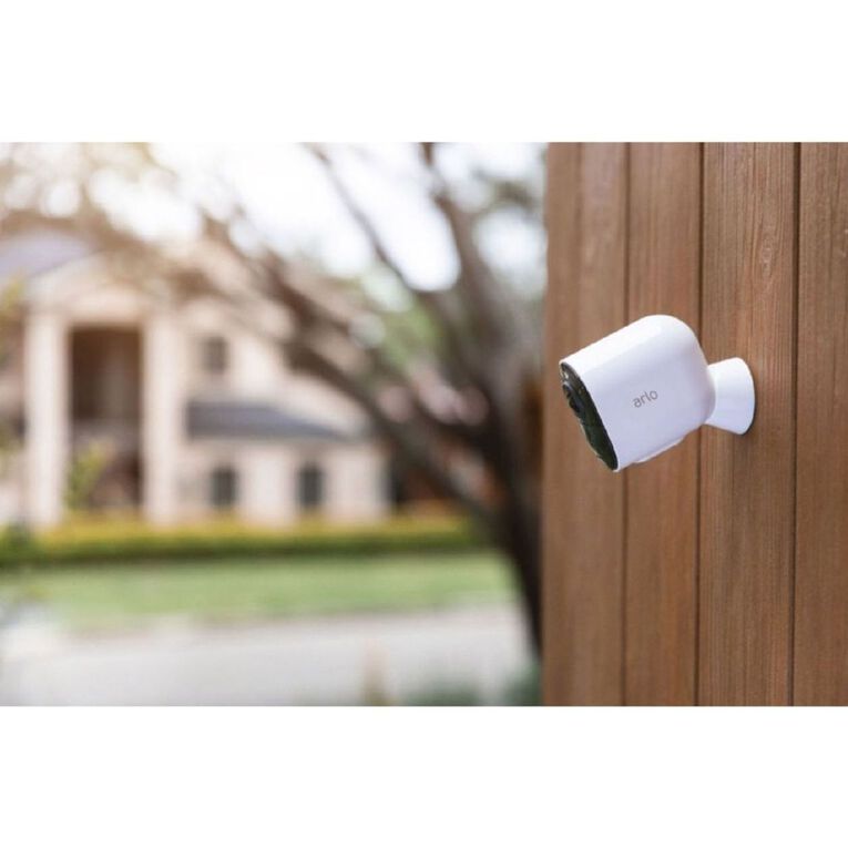 Arlo Ultra 2 Spotlight Camera - 3 Cameras - Security System Wire-Free 4K Video and HDR Colour Night Vision, , hi-res
