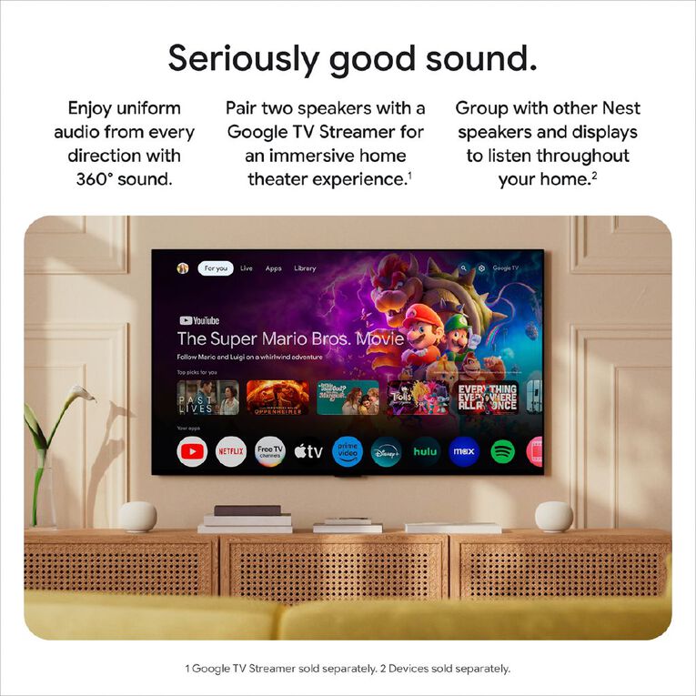 Google Home Speaker - Hazel, , hi-res