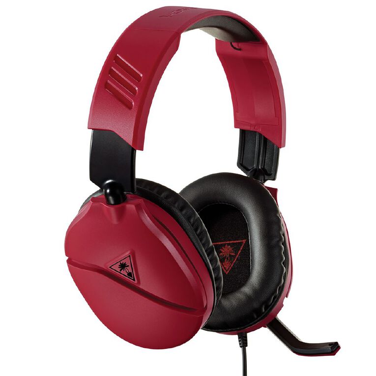 Turtle Beach Recon 70 Multiplatform Gaming Headset - Red, , hi-res