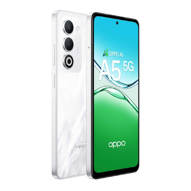 OPPO A5 5G - Mist White, , hi-res