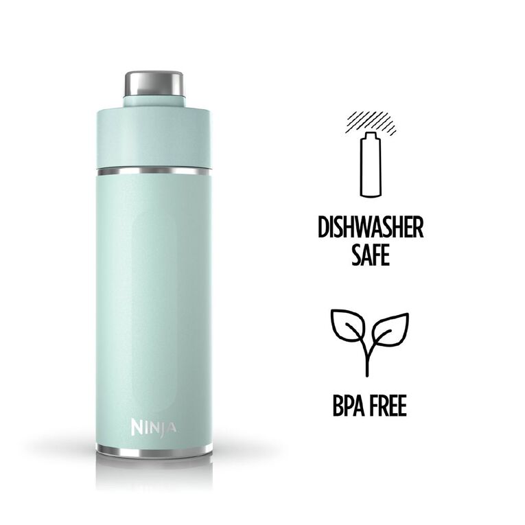 Ninja Thirsti 530ml Travel Bottle - Seafoam Blue, , hi-res