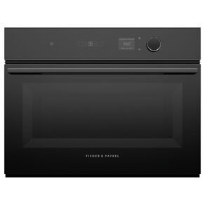 Fisher & Paykel 60cm 19 Function Combination Microwave Oven - Black Glass