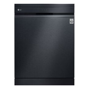 LG 60cm 15-Place QuadWash Freestanding Dishwasher - Matte Black