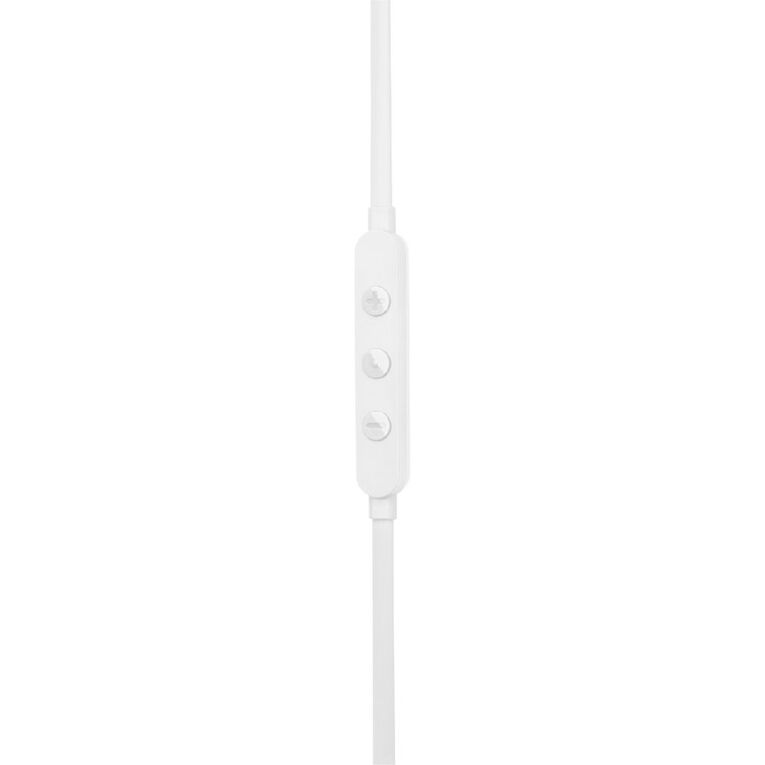 JBL Tune 305C USB-C Wired Hi-Resolution In-Ear Headphones - White, , hi-res