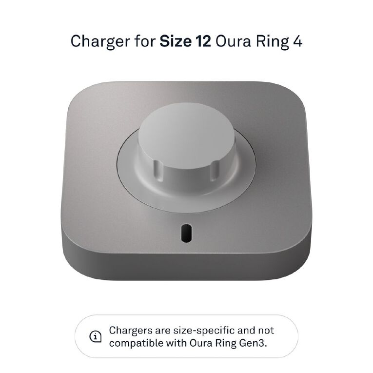 Oura Ring 4 Charging Dock & Usb-C Cable - Size 12, , hi-res