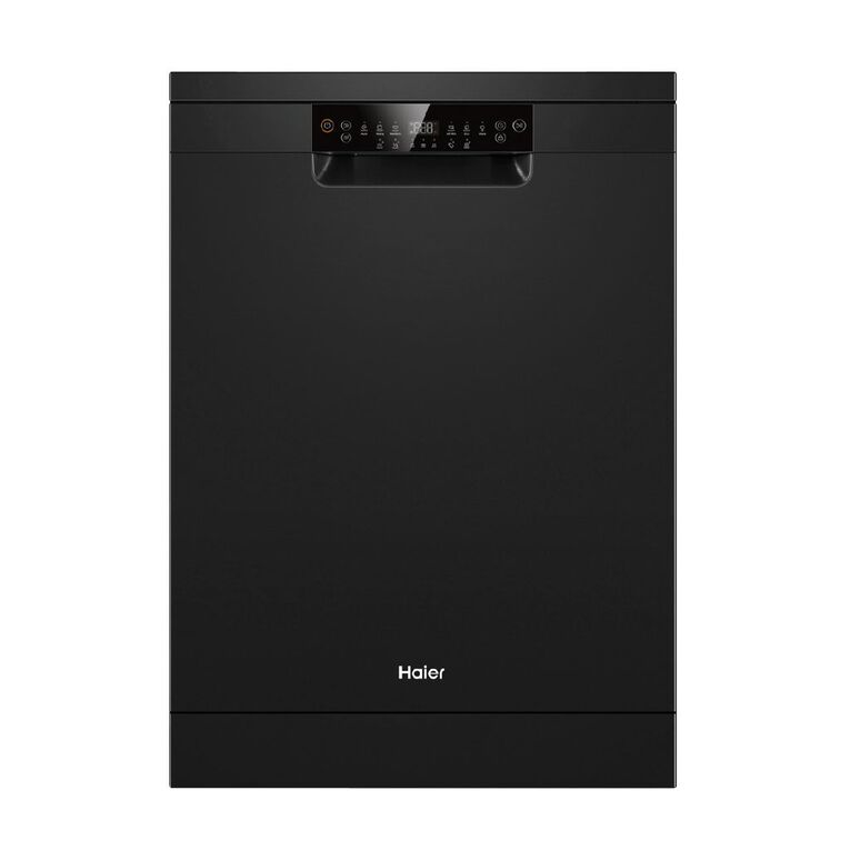 Haier 60cm 500 Series Freestanding Dishwasher - Black, , hi-res