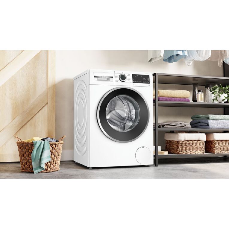 Bosch 10kg Series 6 Front Load Washing Machine - White, , hi-res