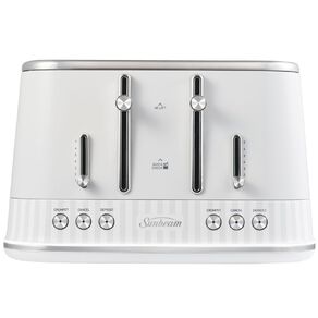 Sunbeam French Riviera Toaster 4 Slice White
