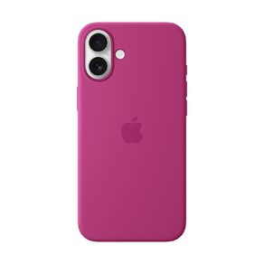 Apple iPhone 16 Plus Silicone Case with MagSafe - Fuchsia