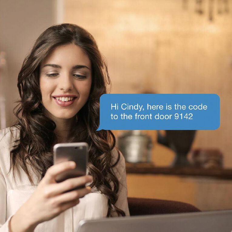 Lockly Secure Pro Dead Bolt with WiFi Silver Nickel Noel Leeming