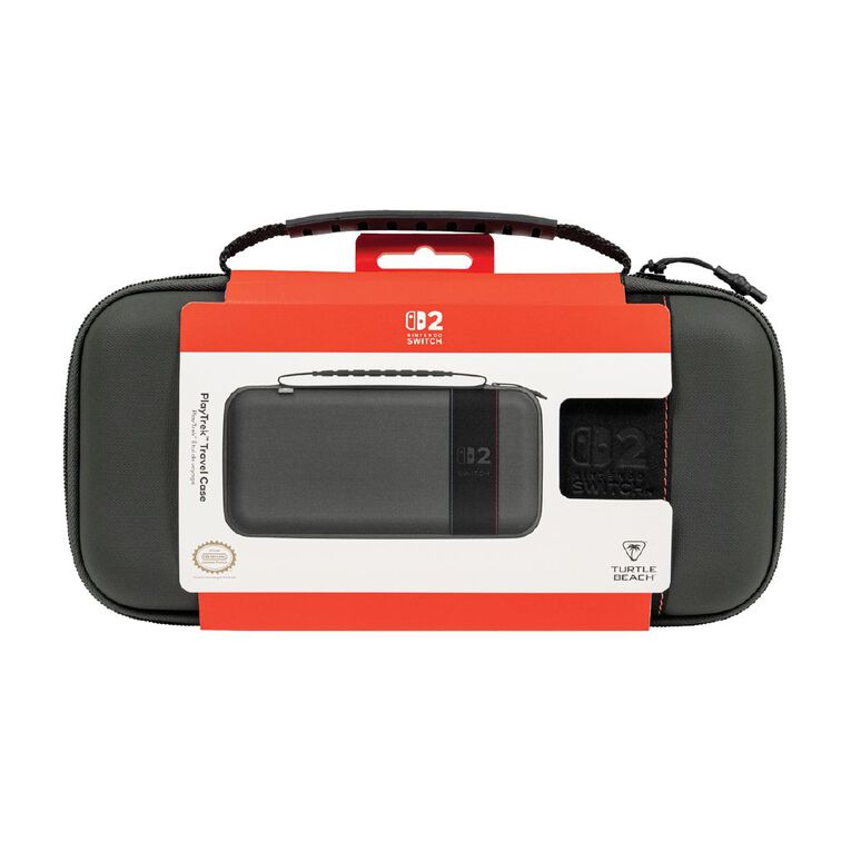 Turtle Beach Playtrek Travel Nintendo Switch 2 Case - Charcoal Black, , hi-res