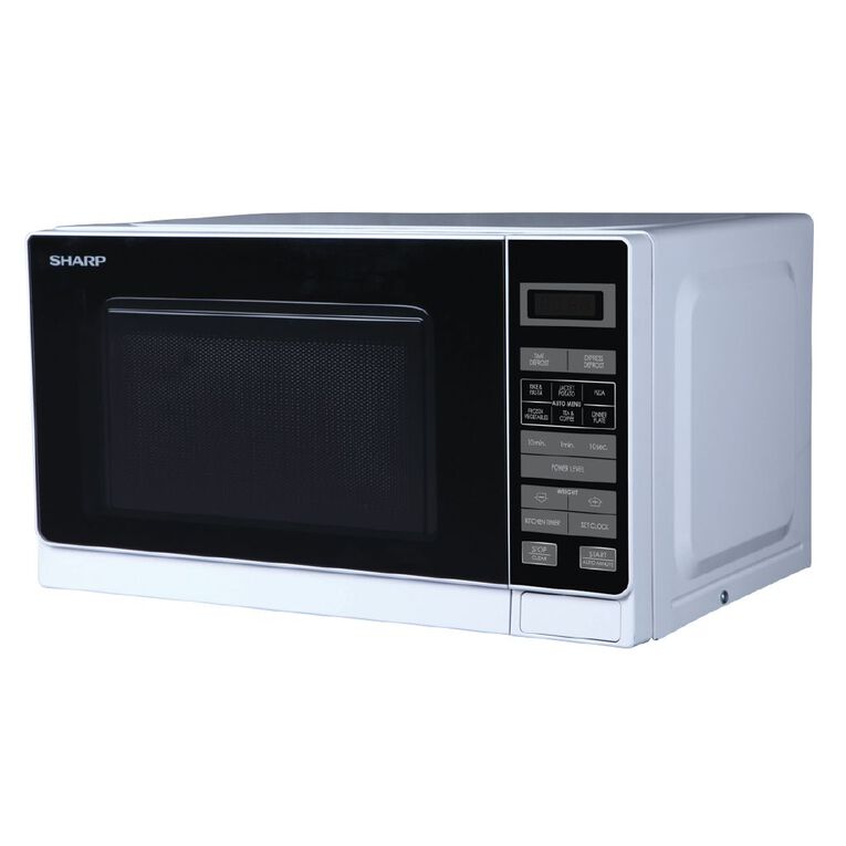 Sharp 20L 750W Microwave - White, , hi-res