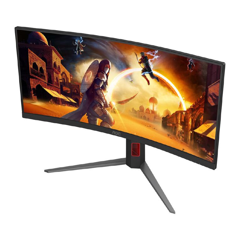AOC 34 inch WQHD 180Hz Curved Gaming Monitor, , hi-res