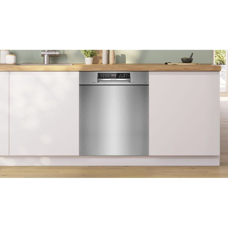 Bosch 60cm Built Under Dishwasher - Series 6 - Stainless Steel, , hi-res
