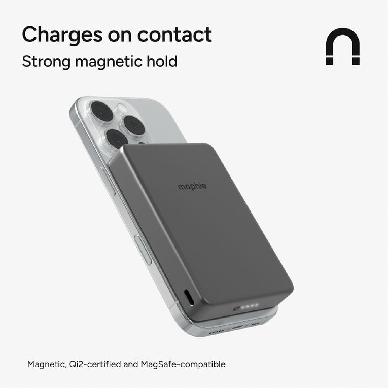 Mophie Qi2 PowerStation Wireless 10K Slim 15W Power Bank, , hi-res