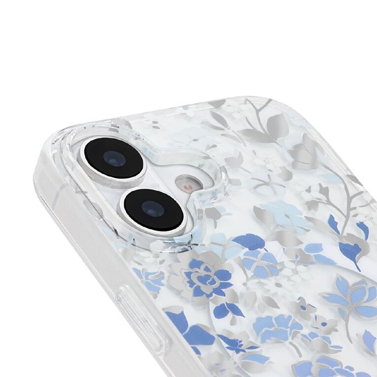 Kate Spade Protective Case for iPhone 17 - Flowerbed Blue, , hi-res
