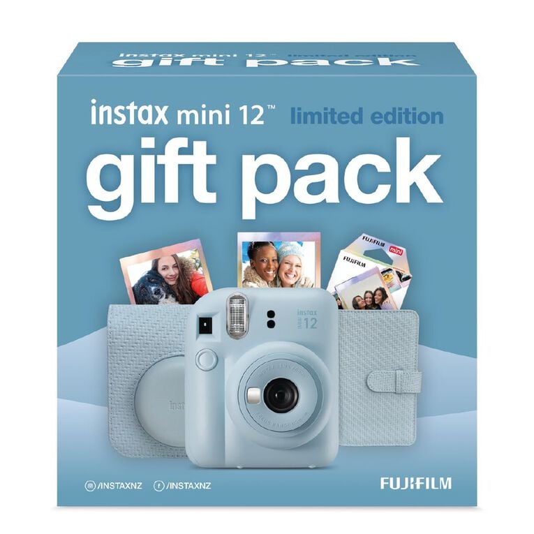 Fujifilm Instax Mini 12 Gift Pack Blue 2025 Limited Edition, , hi-res
