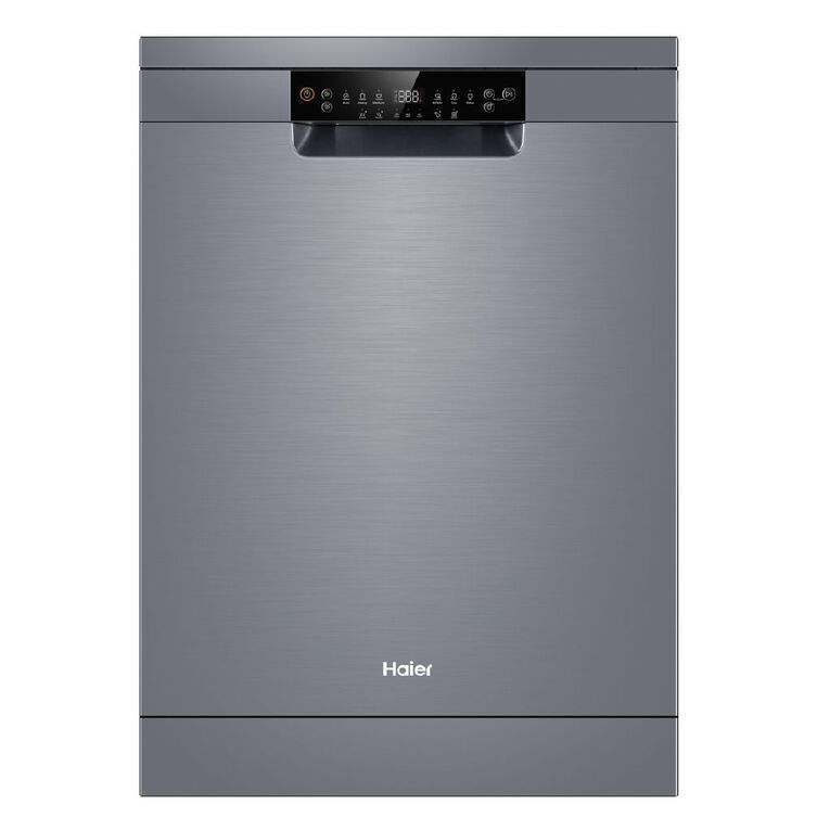 Haier Freestanding Dishwasher Steam Satina Noel Leeming