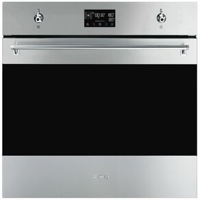 Smeg 60cm Pyro Steam Oven Classic - Stainless Steel