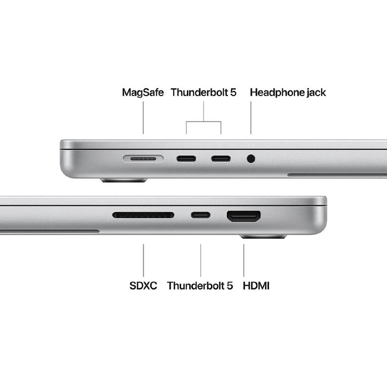 Apple MacBook Pro 16-inch (M4 Pro) 48GB/512GB SSD 14 Core CPU 20 Core GPU  - Silver, , hi-res