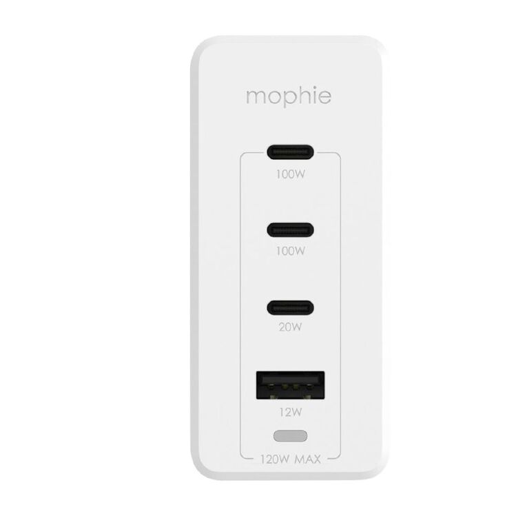 Mophie USB-C PD 120W GaN Hub Adapter - White, , hi-res