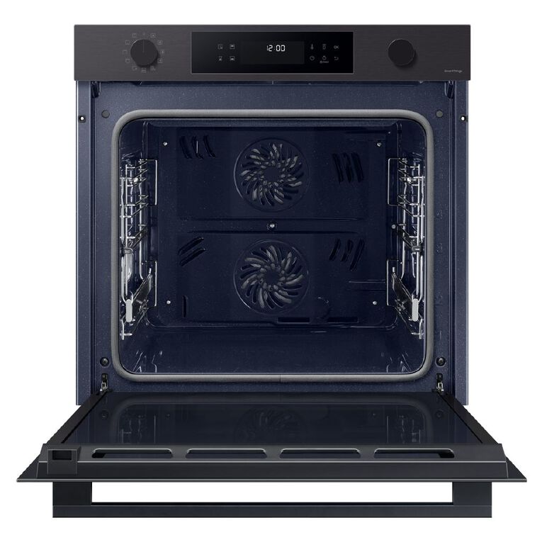 Samsung 60cm Dual Cook Pyrolytic Built-In Oven - Black Stainless Steel, , hi-res